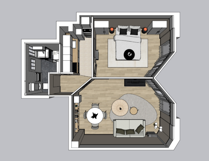 Rénovation complète d'appartement à Vanves — photo 3